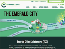 Tablet Screenshot of emeraldcities.org